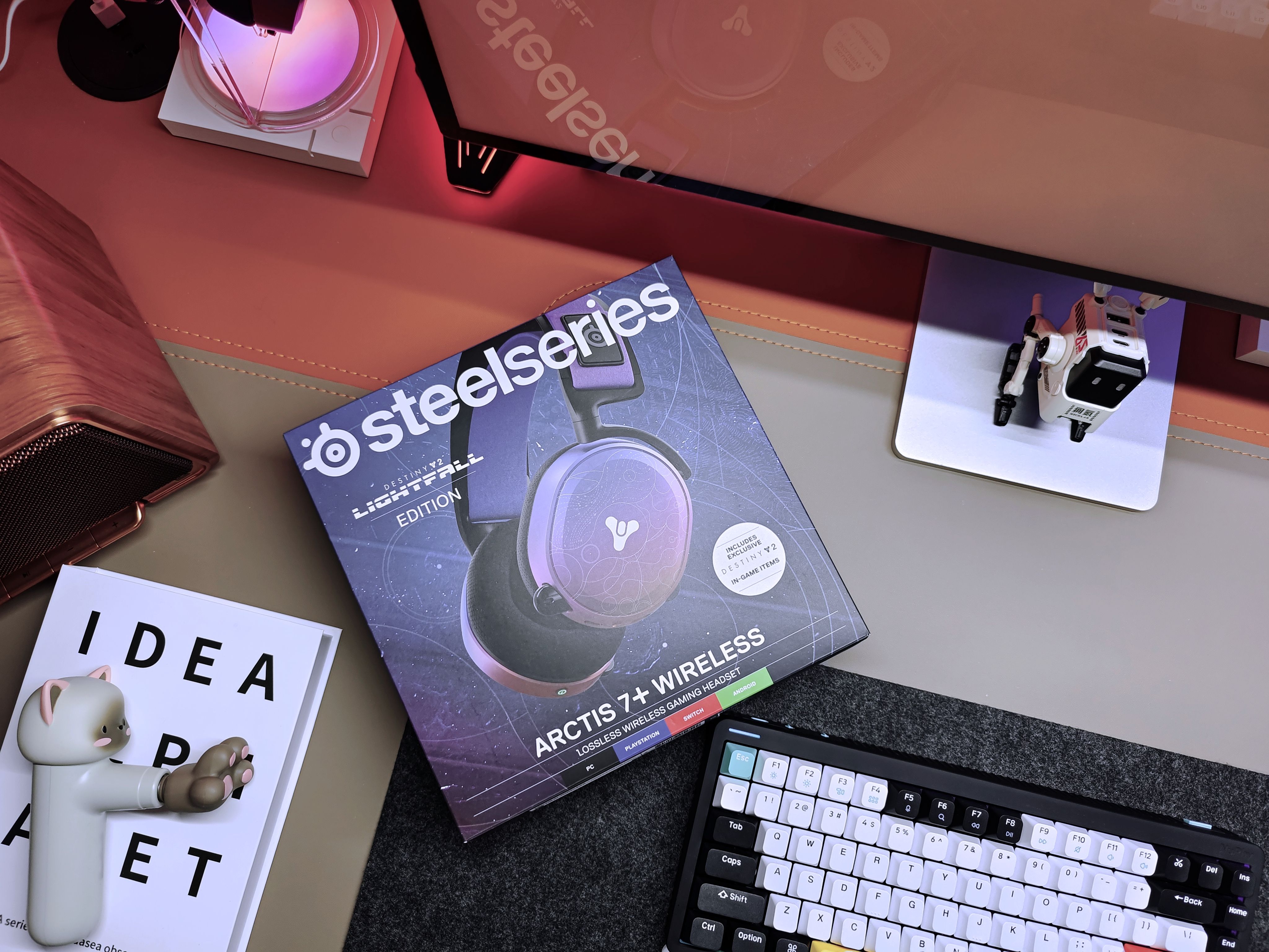 暗黑风,绝绝紫,这款耳机带我进入沉浸式电竞体验!